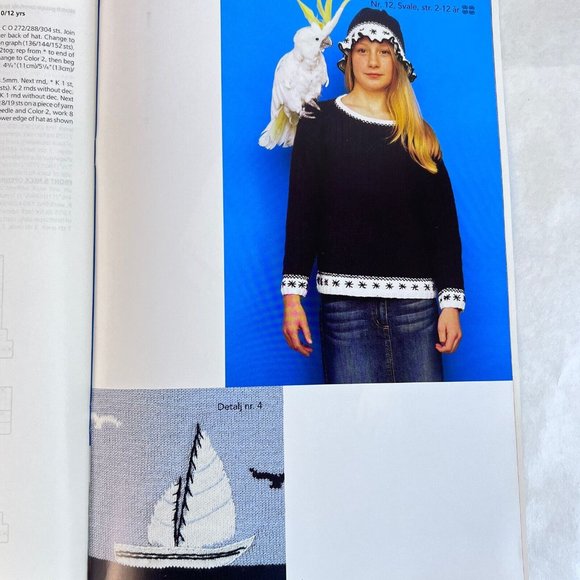 Dale Of Norway Knitting Pattern Book Girl Boy Doll NR 140 Norwegian DaleGarn - Picture 6 of 9